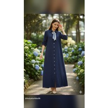 Hülya Moda Fularlı Elbise