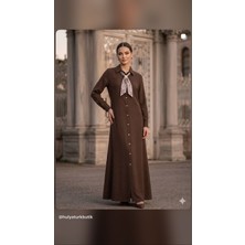 Hülya Moda Fularlı Elbise