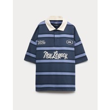 Marks & Spencer Desenli Polo Yaka Tişört