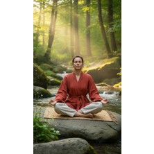 Taraaura Wellness %100 Pamuk 4 Katlı Müslin Kimono – Yoga, Spa, Plaj ve Günlük Kullanım