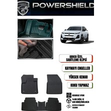 POWERSHIELD Citroen C5 Aircross 2023 ve Sonrası Uyumlu Araca Özel Premium 4d Havuzlu Oto Paspas Takımı