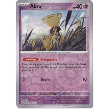 Abra [reverse Holo] 080/167 - Twilight Masquerade - Pokemon Kartı (Mint)