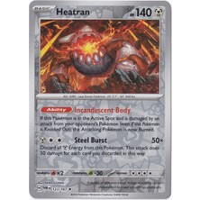 Heatran [reverse Holo] 123/167 - Twilight Masquerade - Pokemon Kartı (Mint)