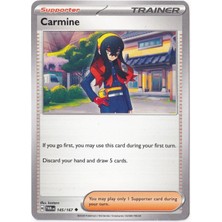Carmine 145/167 - Twilight Masquerade - Pokemon Kartı (Mint)