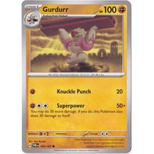 Gurdurr 104/167 - Twilight Masquerade - Pokemon Kartı (Mint)