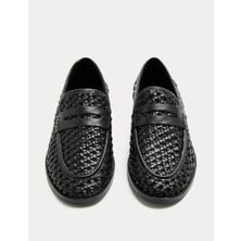 Marks & Spencer Deri Kadın Loafer