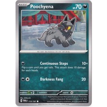 Poochyena 113/167 - Twilight Masquerade - Pokemon Kartı (Mint)