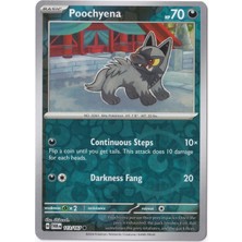 Poochyena [reverse Holo] 113/167 - Twilight Masquerade - Pokemon Kartı (Mint)