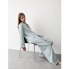 Marks & Spencer %100 Keten Pijama Takımı