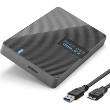 2.5 Sata Hdd/ssd Harici Disk Kutusu USB 3.0 Micro-B - Siyah HDX1792