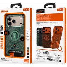 Azurtech Fulltech Ftpc2 iPhone 17 Pro Max Magsafe Karbon Tasarım Kılıf -