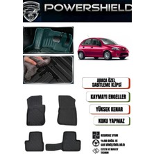 POWERSHIELD Citroen C3 2002-2009 Arası Uyumlu Araca Özel Premium 5D Havuzlu Oto Paspas Takımı