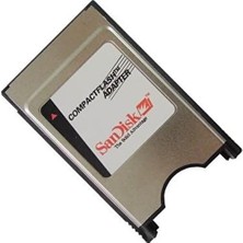 Vuralsin38 Sandisk Pcmcıa-Cf Compact Flash Adaptör Kart Okuyucu