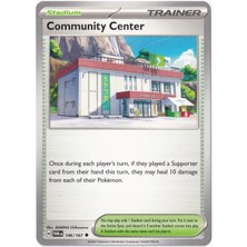 Community Center 146/167 - Twilight Masquerade - Pokemon Kartı (Mint)
