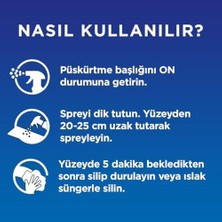 Vuralsin38 Çok Amaçlı Dezenfektan Yüzey Temizleyici Köpük Sprey 750 ml