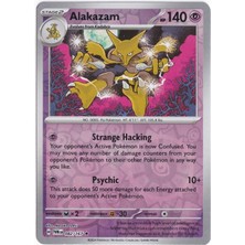 Alakazam [reverse Holo] 082/167 - Twilight Masquerade - Pokemon Kartı (Mint)