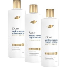 Vuralsin38 Dove Saç Bakım Kremi Amino Serum Yoğun Onarıcı 350 ml (3 Paketi)