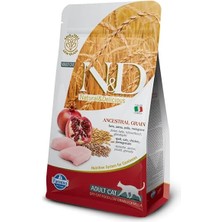 Vuralsin38 N&d Ancestral Grain Kedi Tavuk, Kılçıksız Buğday, Yulaf & Nar Yetişkin 1.5 kg
