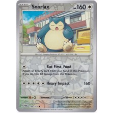 Snorlax [reverse Holo] 136/167 - Twilight Masquerade - Pokemon Kartı (Mint)