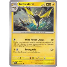 Kilowattrel 076/167 - Twilight Masquerade - Pokemon Kartı (Mint)