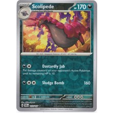 Scolipede [reverse Holo] 117/167 - Twilight Masquerade - Pokemon Kartı (Mint)