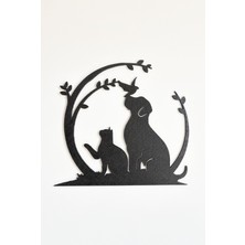 To Design Lab Veteriner Kedi - Köpek Temalı Dekoratif Tablo