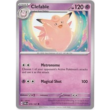 Clefable 079/167 - Twilight Masquerade - Pokemon Kartı (Mint)