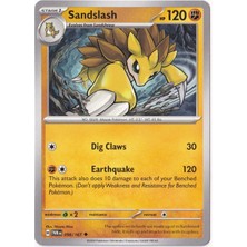 Sandslash 098/167 - Twilight Masquerade - Pokemon Kartı (Mint)