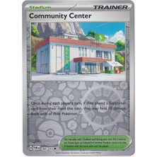 Community Center [reverse Holo] 146/167 - Twilight Masquerade - Pokemon Kartı (Mint)
