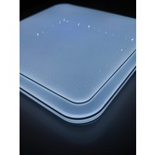 Leday Sıva Üstü LED Panel 24W Dekoratif Armatür Çift Katmer(Beyaz Işık 6500K) 33X33