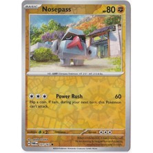 Nosepass [reverse Holo] 101/167 - Twilight Masquerade - Pokemon Kartı (Mint)