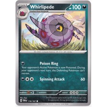 Whirlipede 116/167 - Twilight Masquerade - Pokemon Kartı (Mint)
