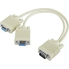 Vuralsin38 SLX-VGA152 VGA To 2 VGA Çoklayıcı Kablosu, Beyaz