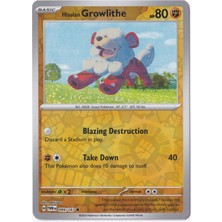 Hisuian Growlithe [reverse Holo] 099/167 - Twilight Masquerade - Pokemon Kartı (Mint)
