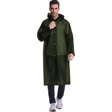 Savage Pvc Haki Cep Yağmurluk (11011) L