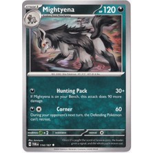 Mightyena 114/167 - Twilight Masquerade - Pokemon Kartı (Mint)