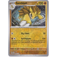 Sandslash [reverse Holo] 098/167 - Twilight Masquerade - Pokemon Kartı (Mint)