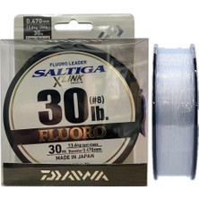 Daiwa Saltiga x Link 30MT 30LB 0.47MM %100 Fluorocarbon Misina