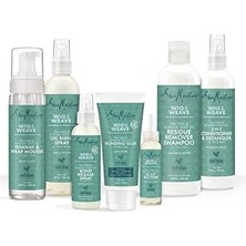 Vuralsin38 Shea Moısture Sheanem Yapıştırıcı Saç Kremi Peruk ve Dokuma, Çay Ağacı ve Hodan Tohumu Su Bazlı Saç Ürünü, 6,3 Ounce