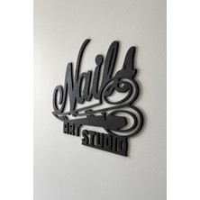 To Design Lab Nail Art Studio Temalı Dekoratif Tablo