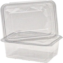 Çeliker Plastik Kapaklı Kullan At Saklama Kabı Sızdırmaz Kap 750 ml 25 Adet