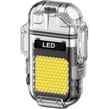 Vuralsin38 PT-6888 USB Şarjlı Çakmak-Fener