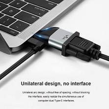 Vuralsin38 4893 Type-C To VGA Kablo Ucu Mini Çevirici Dönüştürücü Adaptör