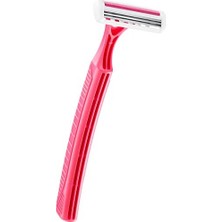 Vuralsin38 Bıc Pure Lady Kadın Tıraş Bıçağı 4'lü Poşet (3 Bıçak), Aloe ile Zenginleştirilmiş Kayganlaştırıcı Jel Şerit