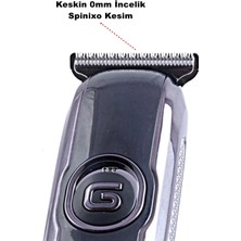 Aycer RF-605 Profesyonel Saç & Sakal Ense Kesme Makinesi ( Lisinya )