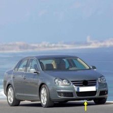 Vuralsin38 Ön Tampon Alt Spoyler Plastik 1K0805903B Vw Jetta ile Uyumlu 2006-2010