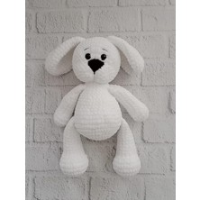 Kar Beyaz Köpüş Amigurumi Organik Oyuncak