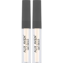 Vuralsin38 Likit Göz Altı Kapatıcısı - Açık Ten Nötr Cilt Alt Tonu - Concealer 101 Light Ivory (2 Paketi)