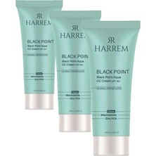 Vuralsin38 Akneli & Yağlı Karma Ciltler Için 30SPF Güneş Koruyucu cc Krem P.int 50ML (3 Paketi)