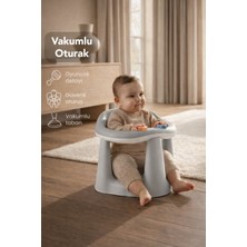 Empressco Meleni Baby Bebek Banyo Oturağı - Vakum Tabanlı Bebek Mama Oturağı Gri - Fiyatı, Yorumları